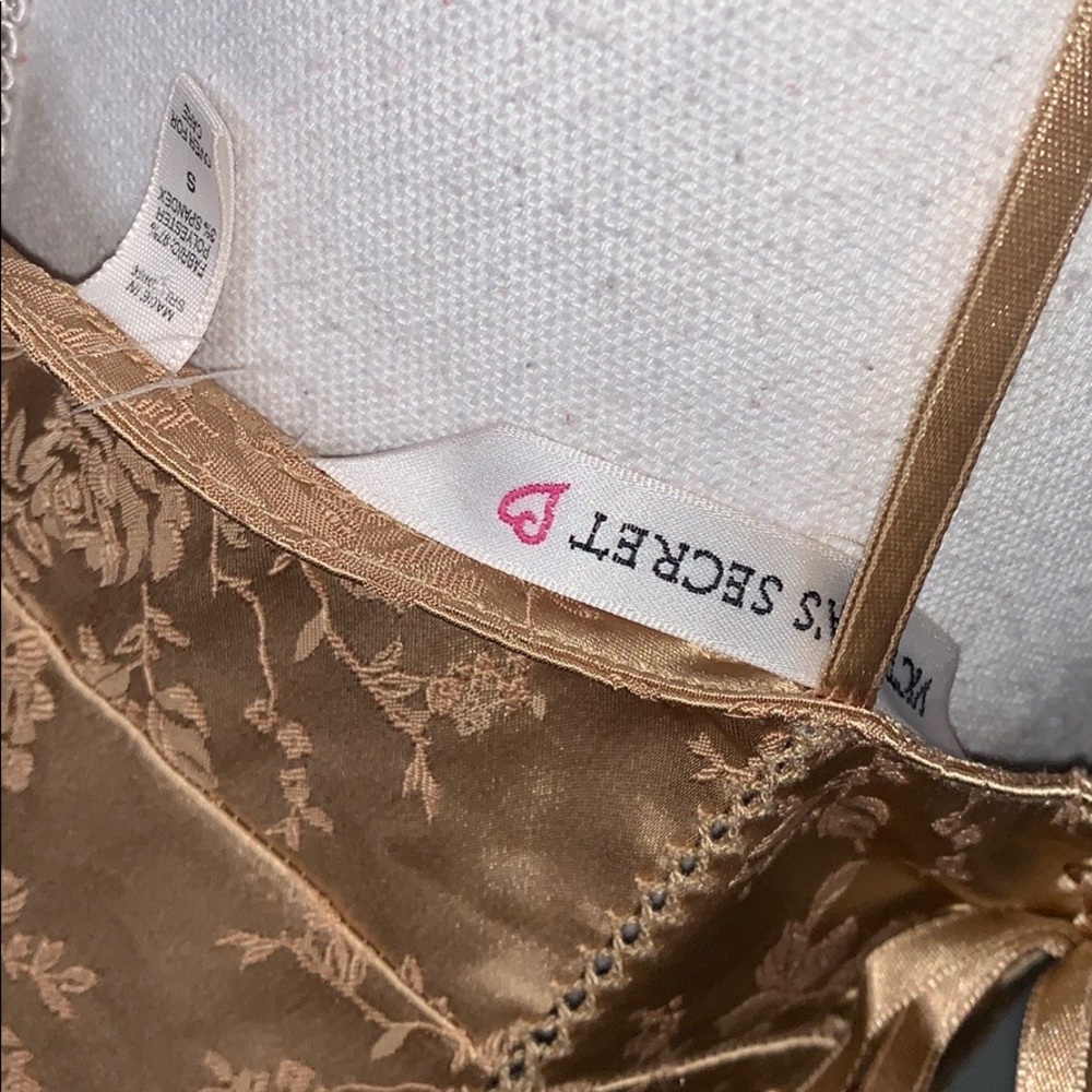 Vintage Victoria’s Secret Gold Slip Dress - Picture 5 of 6